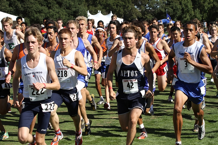 2010 SInv D3-007.JPG - 2010 Stanford Cross Country Invitational, September 25, Stanford Golf Course, Stanford, California.